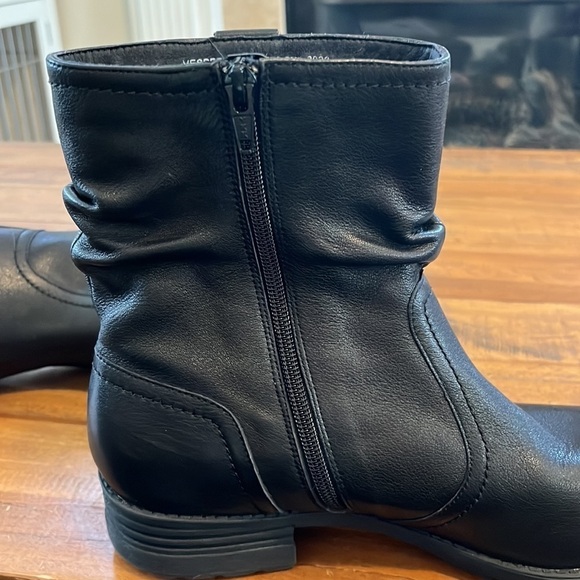 ABEO Vesper black leather booties - Picture 8 of 9